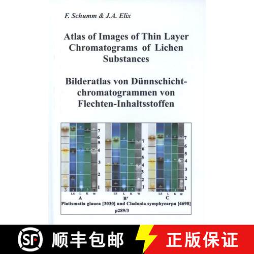 预订 精装 Atlas of Images of Thin Layer Chromatograms of Lichen Substances / Bilderatlas von Dünnsch... [9783739261034]