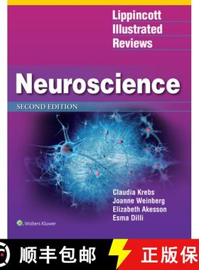 【3-4周达】Lippincott Illustrated Reviews: Neuroscience, International Edition (Lippincott Illustrate... [9781496388377]