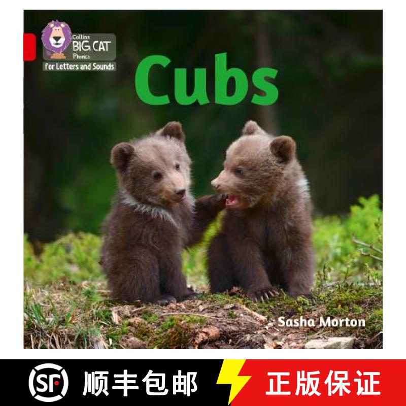 【3-4周达】Collins Big Cat - Cubs and Pups: Band 2a/Red [9780008230210]