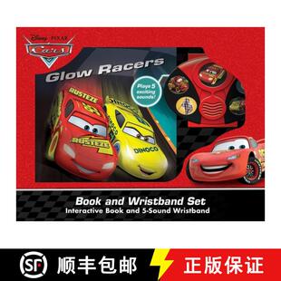 【3-4周达】Disney Pixar Cars Teamwork Book & Wristband Sound Book [9781503772489]
