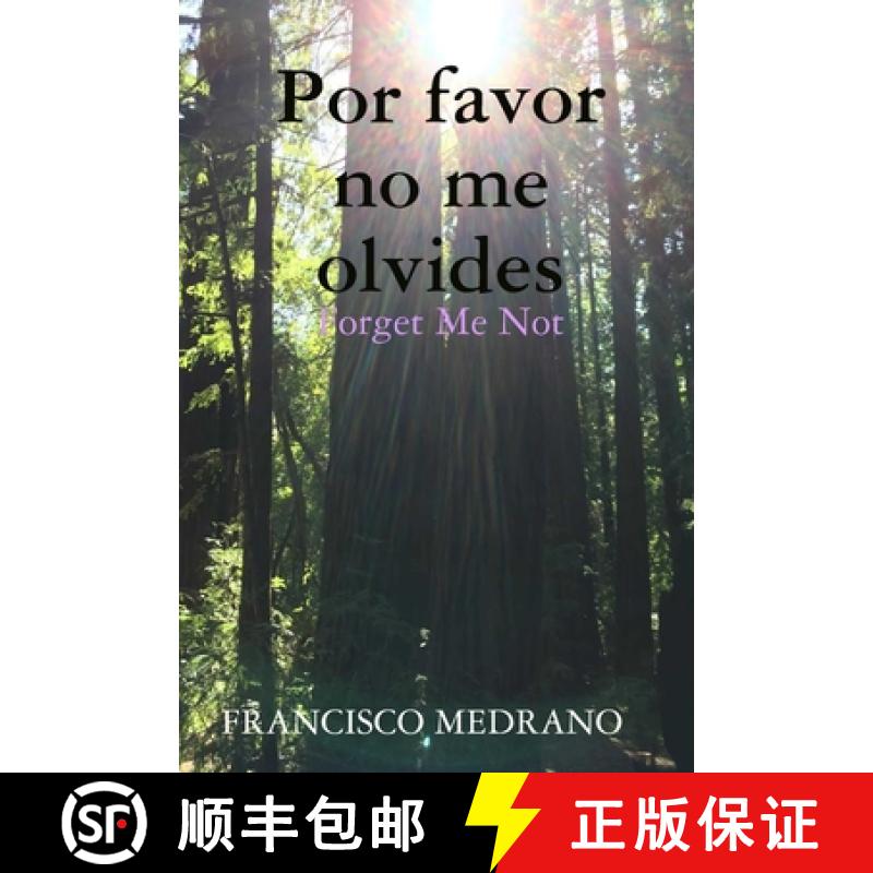 【2-3周达】Por favor no me olvides (Forget Me Not) [9780359910137]