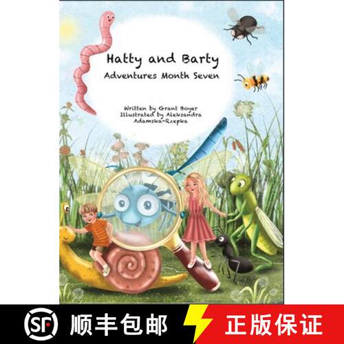 【3-4周达】精装 Hatty and Barty Adventures Month Seven [9781088064160]