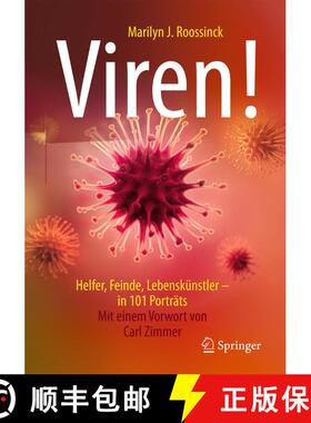 【3-4周达】Viren!: Helfer, Feinde, Lebenskünstler - in 101 Porträts (2. Auflage 2020) [9783662616833]