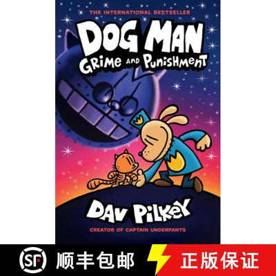 【3-4周达】Dog Man: Grime and Punishment: A Graphic Novel (Dog Man #9): From the Creator of Captain U... [9781338535631]