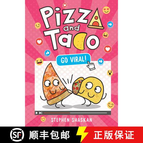 【3-4周达】精装 Pizza and Taco: Go Viral!: (A Graphic Novel) [9780593814550]
