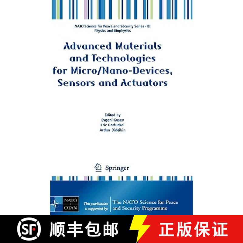 【3-4周达】Advanced Materials and Technologies for Micro/Nano-Devices, Sensors and Actuators [9789048138050]