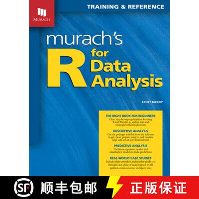 【3-4周达】Murach's R for Data Analysis [9781943873036]