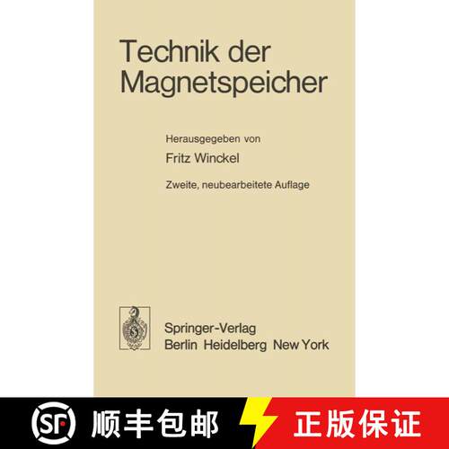 【3-4周达】Technik der Magnetspeicher (Softcover reprint of the original 2nd ed. 1977) [9783642463341]