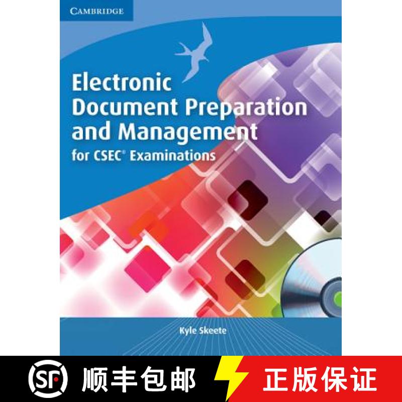 【3-4周达】Electronic Document Preparation and Management for Csec(r) Examinations Coursebook [With C... [9780521184670]