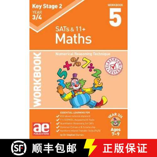 【3-4周达】KS2 Maths Year 3/4 Workbook 5: Numerical Reasoning Technique [9781911553250]