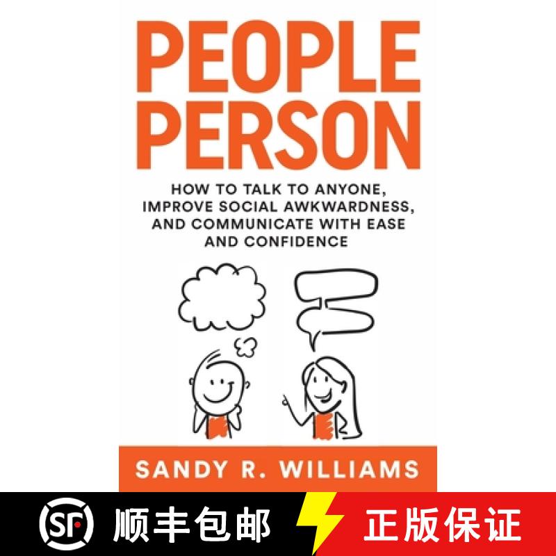 【3-4周达】People Person: How to Talk to Anyone, Improve Social Awkwardness, and Communicate With Eas... [9781960812001]