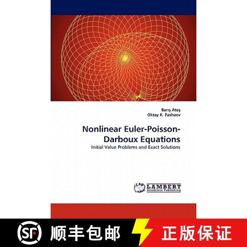 预订 Nonlinear Euler-Poisson-Darboux Equations [9783844320367]