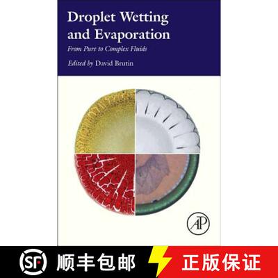 【3-4周达】Droplet Wetting and Evaporation: From Pure to Complex Fluids [9780128007228]