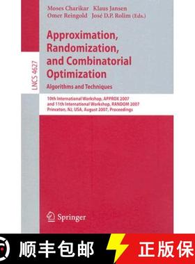 【3-4周达】Approximation, Randomization, and Combinatorial Optimization. Algorithms and Techniques: 1... [9783540742074]