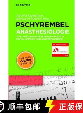【3-4周达】Pschyrembel An sthesiologie : Ains: An sthesiologie, Intensivmedizin, Notfallmedizin Und S... [9783110285628]