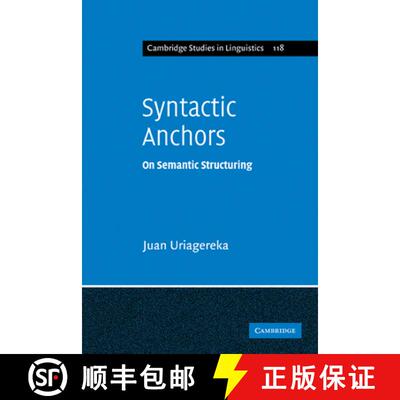 【3-4周达】Syntactic Anchors: On Semantic Structuring - Syntactic Anchors: On Semantic Structuring [9780521182362]