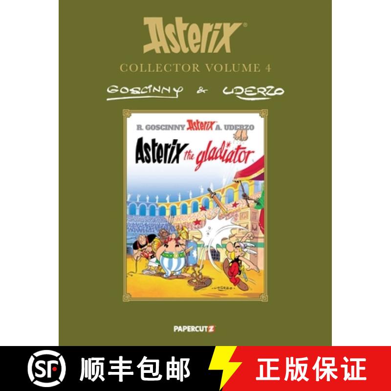 【3-4周达】Asterix Collector Vol. 4: Asterix the Gladiator [9781545820483]