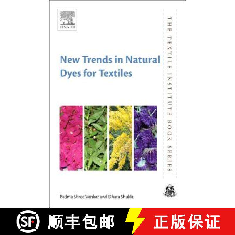 【3-4周达】ELS New Trends in Natural Dyes for Textiles [9780081026861]