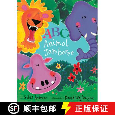 【3-4周达】精装 ABC Animal Jamboree [9781589250925]