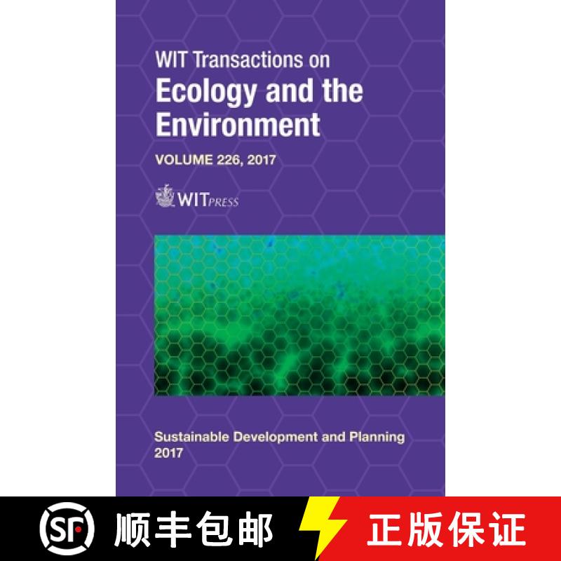 【2-3周达】Sustainable Development and Planning IX [9781784662318]