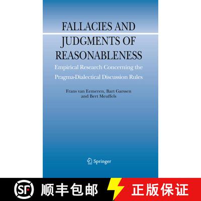 【3-4周达】精装 Fallacies and Judgments of Reasonableness : Empirical Research Concerning the Pragma-... [9789048126132]