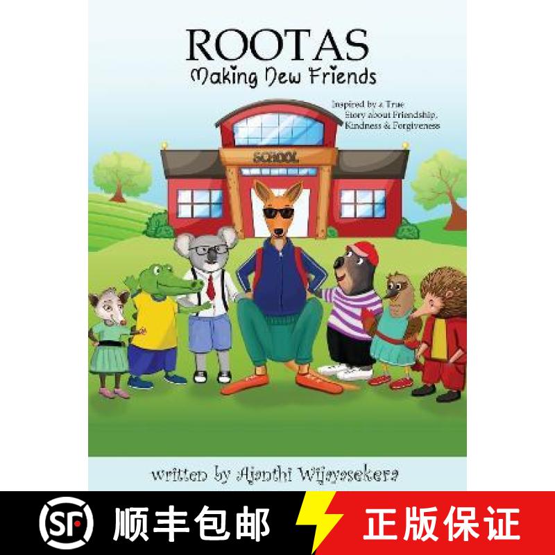 【3-4周达】ROOTAS: Making New Friends: Friendship. Kindness. Forgiveness [9780645628791]