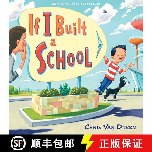 【3-4周达】精装 If I Built a School [9780525552918]