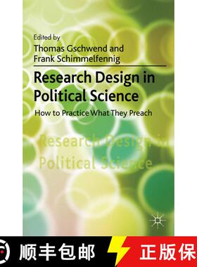 【3-4周达】Research Design in Political Science: How to Practice what they Preach [9780230301276]