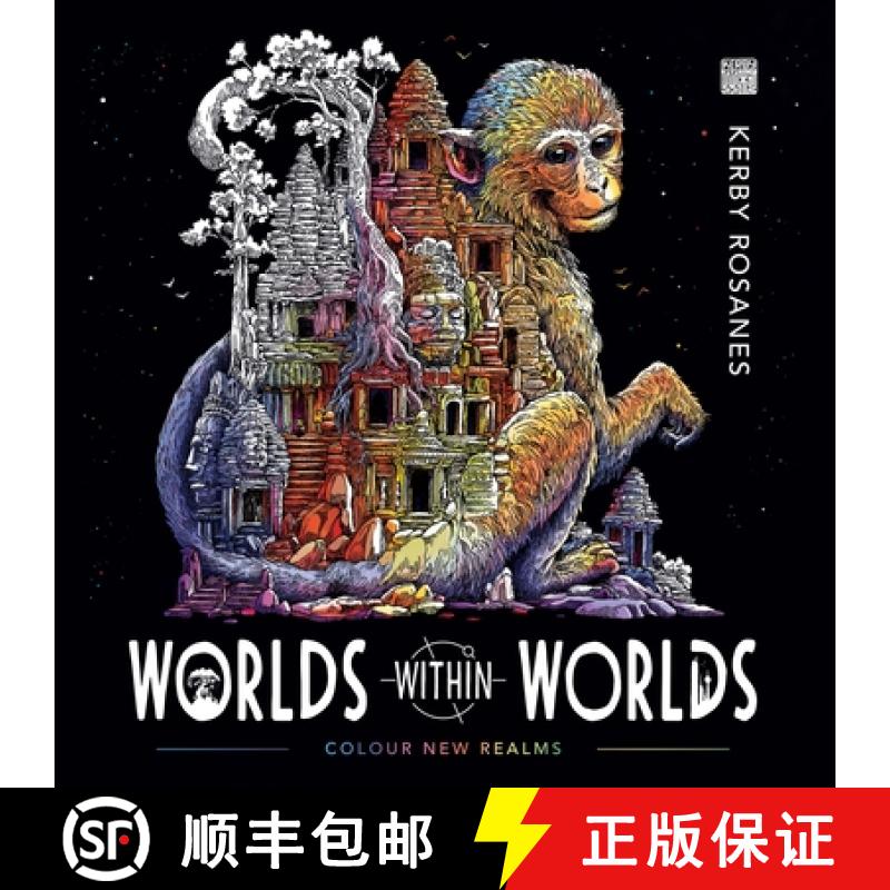 【2-3周达】Worlds Within Worlds : Colour New Realms [9781912785124]