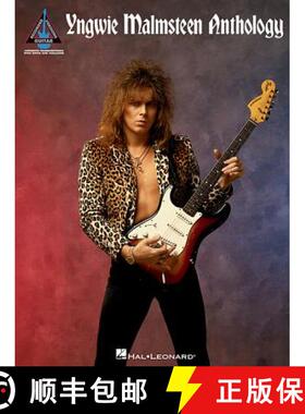 【3-4周达】Yngwie Malmsteen Anthology: Guitar Recorded Versions [9780634049873]
