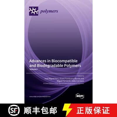 【3-4周达】精装 Advances in Biocompatible and Biodegradable Polymers: Volume I [9783036574042]
