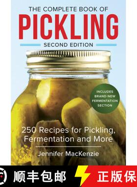 【3-4周达】The Complete Book of Pickling: 250 Recipes from Pickles & Relishes to Chutneys & Salsas [9780778802167]