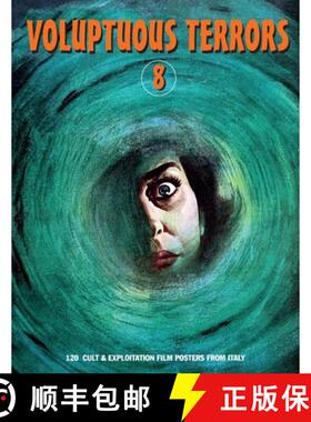 【3-4周达】Voluptuous Terrors, Volume 8: 120 Cult & Exploitation Film Posters From Italy [9781917285223]