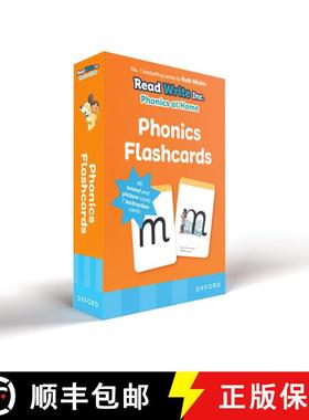 现货 牛津自然拼读闪卡字母学习 Read Write Inc. Home: Phonics Flashcards [9780198386711]