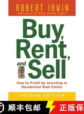 预订 BUY, RENT, AND SELL: How to Profit by Investing in Residential Real Estate 2E [9780071482370]