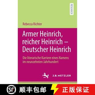 Die reicher literarische Na... Armer eines 4周达 9783662635476 Heinrich Karriere Deutscher
