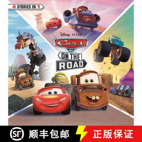 【3-4周达】Cars on the Road (Disney/Pixar Cars on the Road) [9780736443463]
