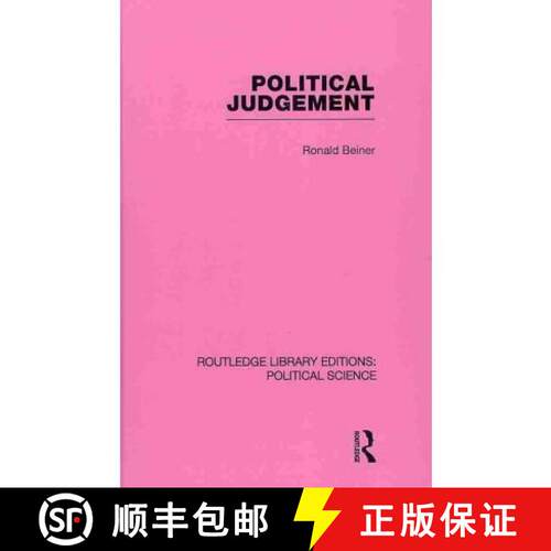 【3-4周达】精装 Political Judgement (Routledge Library Editions: Political Science Volume 20) [9780415555609]