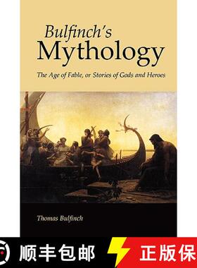 【3-4周达】Bulfinch's Mythology, Large-Print Edition [9781600964602]