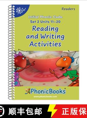 【3-4周达】Phonic Books Dandelion Readers Reading and Writing Activities Set 2 Units 11-20 Twin Chimp... [9780744095319]