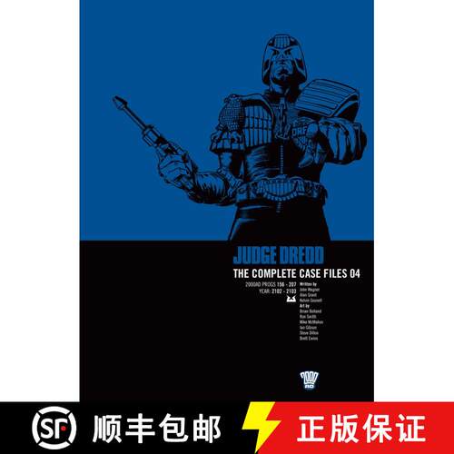 【3-4周达】Judge Dredd: The Complete Case Files 04: - Complete Case Files [9781904265900]