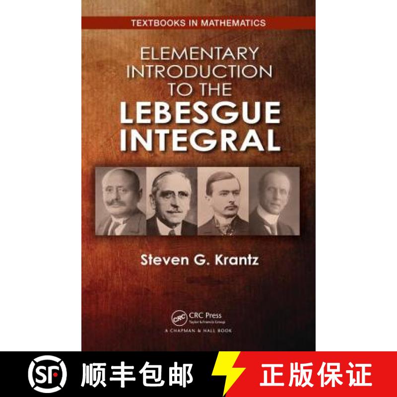 【3-4周达】Elementary Introduction to the Lebesgue Integral [9781138482760]