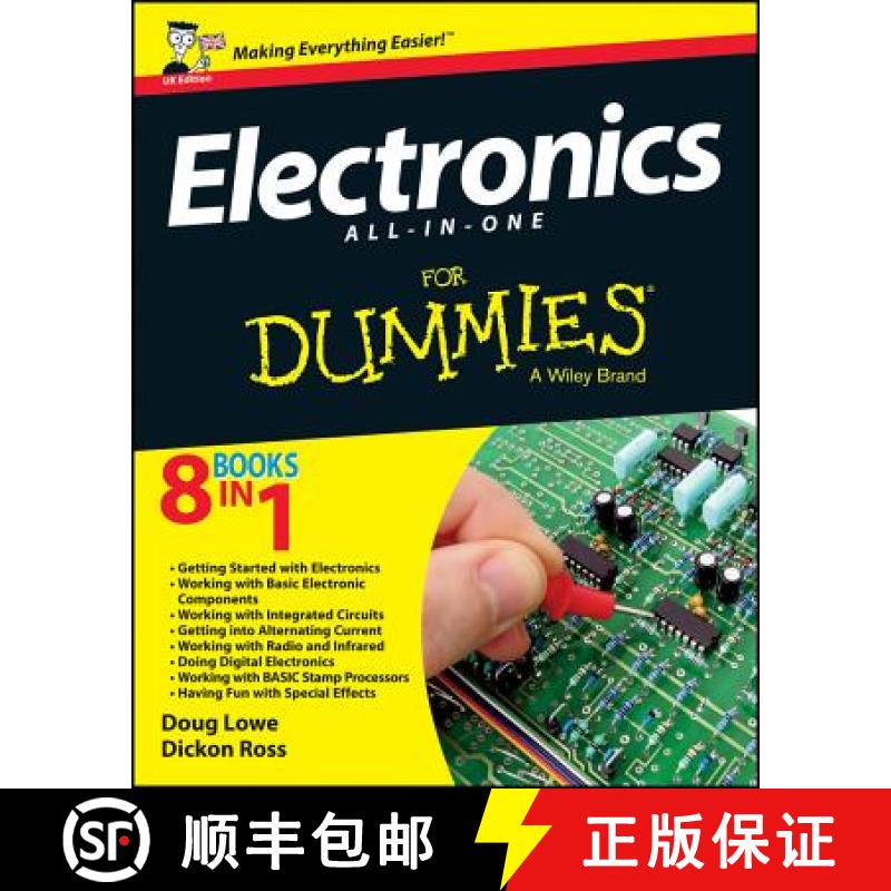 【3-4周达】Electronics All-In-One For Dummies, Uk Edition [Wiley电子电气工程] [9781118589731]