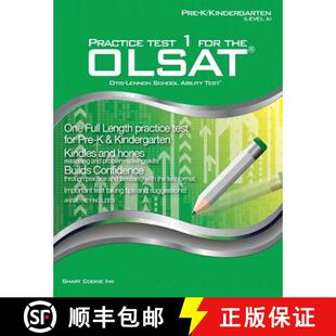 【3-4周达】Practice Test 1 for the OLSAT - PRE-K / KINDERGARTEN (Level A): OLSAT - Pre-K, Kindergarten [9781939777164]