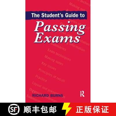 【3-4周达】The Student's Guide to Passing Exams [9781138419698]