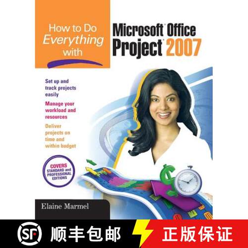 【3-4周达】How to Do Everything with Microsoft Office Project 2007 [9780072263411]