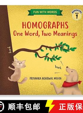 【3-4周达】Homographs: One Word, Two Meanings: Picture Book for Kids Improve Vocabulary & Spelling Fu... [9789355261540]