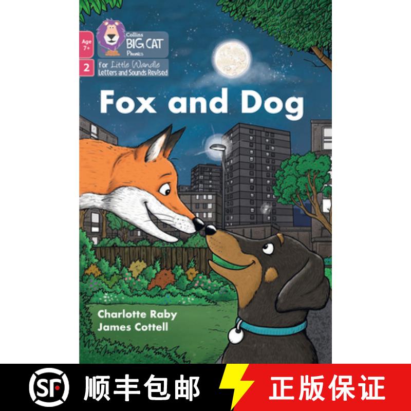 【3-4周达】Fox and Dog: Phase 2 Set 5 Blending Practice [9780008551681]