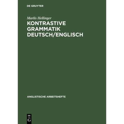 【4周达】Kontrastive Grammatik Deutsch/Englisch [9783484400504]