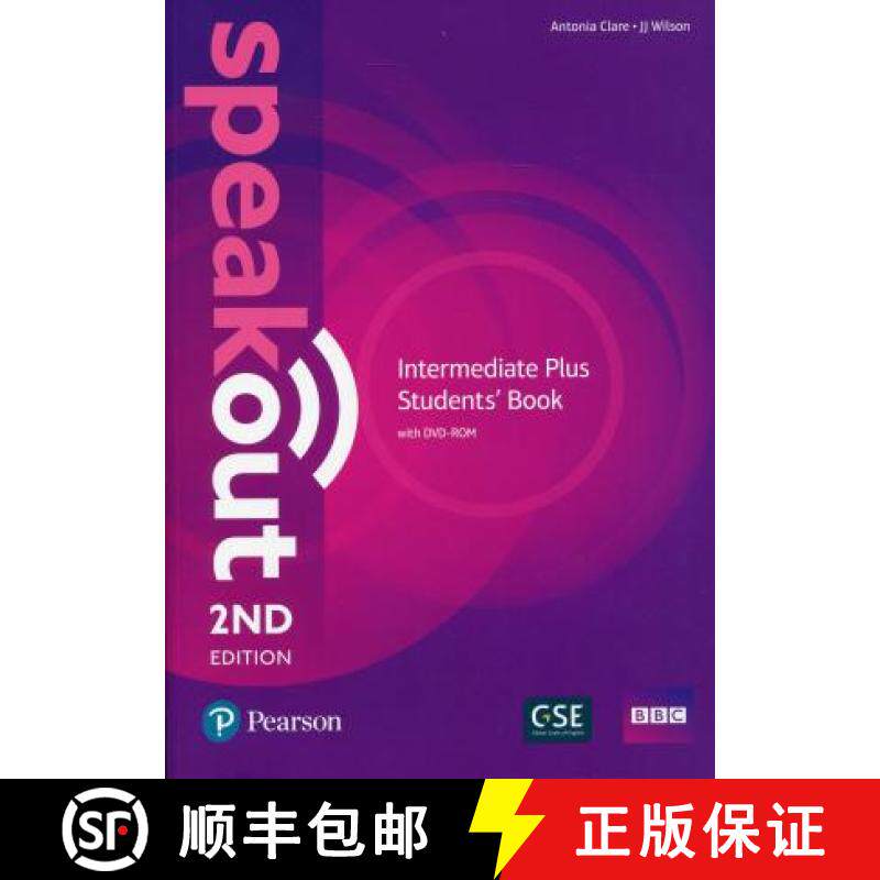 【3-4周达】Speakout Intermediate Plus 2nd Edition Students' Book and DVD-ROM Pack [9781292241531]